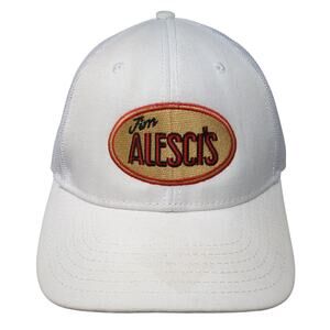 Jun Alesci's Snapback Trucker Hat White One Size Adjustable Embroidered Atlantis